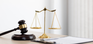 image of a gavel and the scales of justice