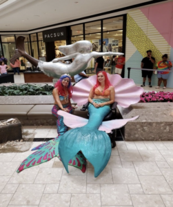 Wheelchair mermaid costume