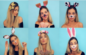 Snapchat filter costume
