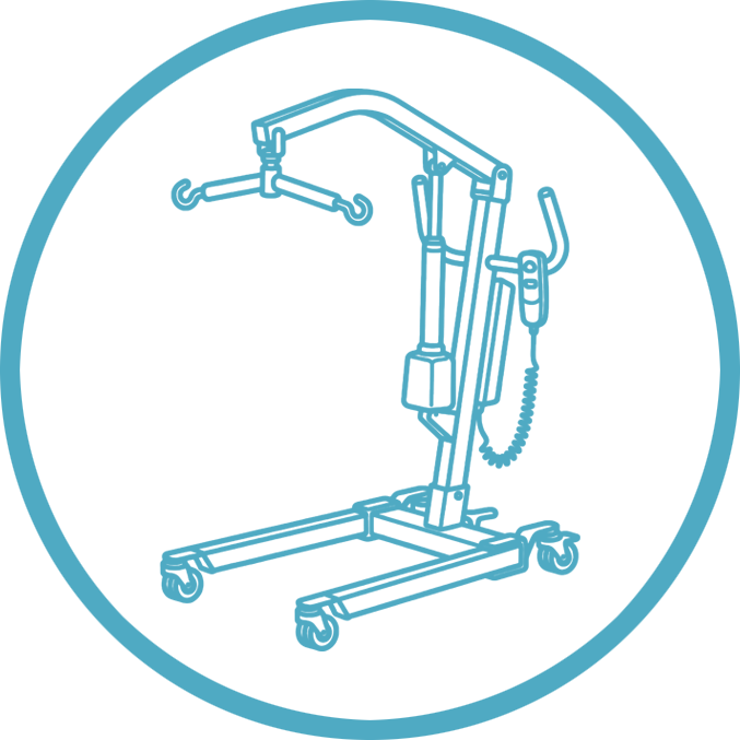 Electric lift icon