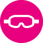 Ski goggles icon